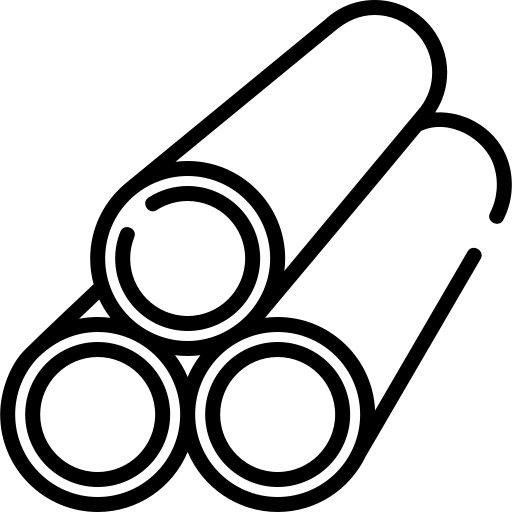 Corrugated pipe projects icon