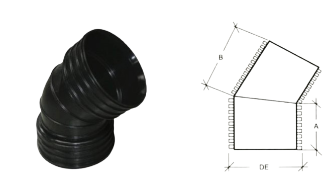 Elbow 45°